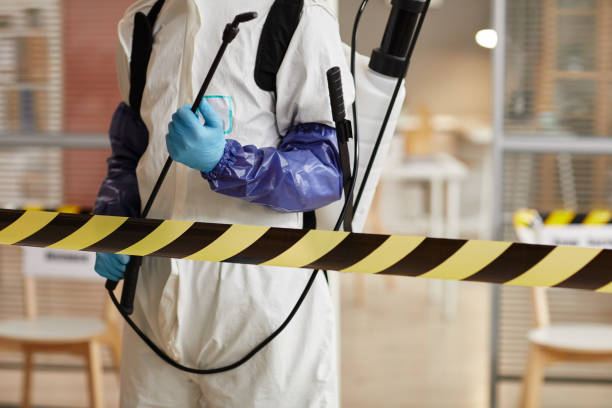 Professional Unattended Death Cleanup technician working in Coloma, MI